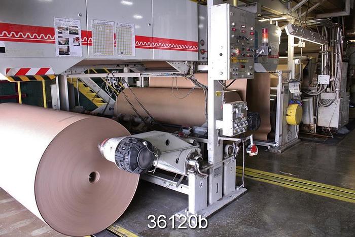 Used Agnati-BHS 98" (2500 mm) Corrugator, C/B Flute and Double Face #36120