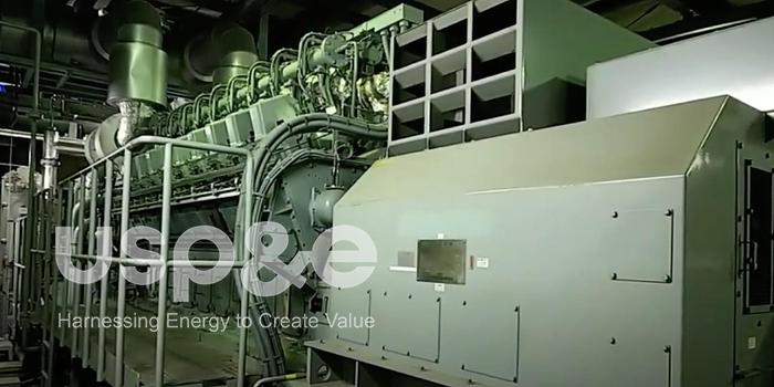 Used 11.4 MW 2004 Used Niigata 18V22AG Natural Gas Generator Sets