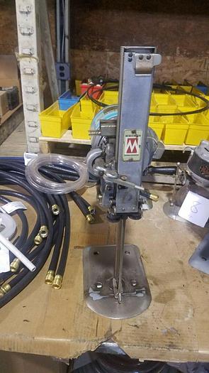 Used Maimin Powrtron Portable 8" Straight Knife Cloth Fabric Cutting Machine