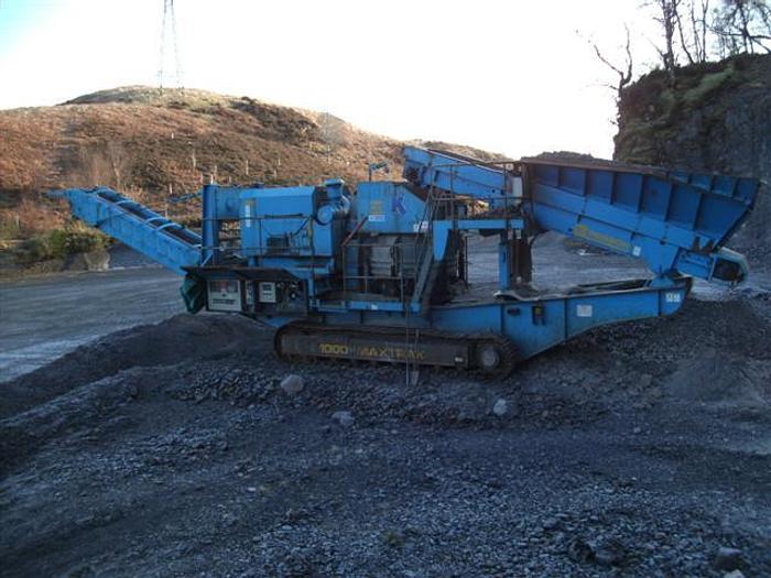 Used Terex Pegson Maxtrack 1000