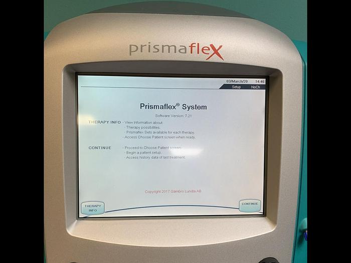 Used Gambro Prismaflex Dialysegerät SV 7.21 + Barkey Auto Control 3XPT Unit