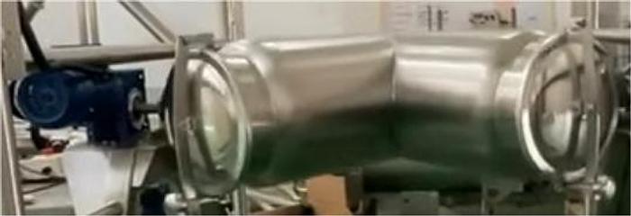 NEW 2 CU. FT. TWIN SHELL MIXER WITH INTENSIFIER BAR