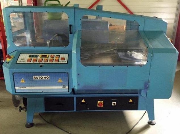 Used Pactur Ladypack Auto 60 fully automatic angle shrinking 1999