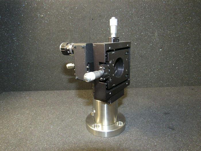 Used Fiber Coupler Optical Cage System WXY Translation & 3 Micrometers No PN