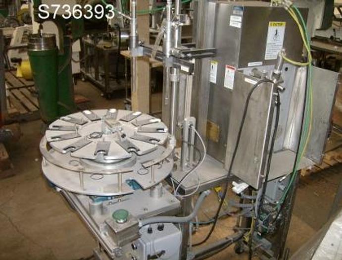 Used Filler, Piston, 2-Head, Filamatic, S/st, Tubes, Rotary #S736393