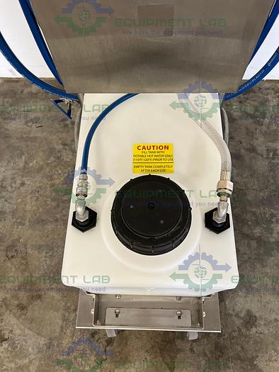 Used Lafferty  Portable 14 G Airless Foam Hose Drop Station  w/ Noco Battery Charger