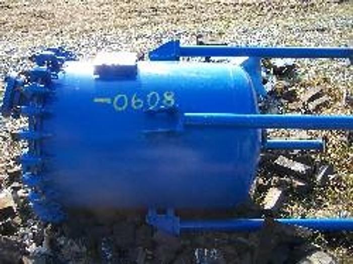 Used Pfaudler approximately 100 gallon #5015 glass lined tank