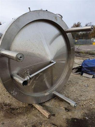 Used 9,000 Litre Stainless Steel Single Skin Tank