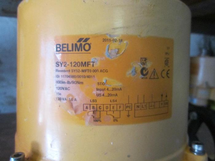 Used Valve, Actuator, Belimo, 120 VAC, Programmable (3) #S739714