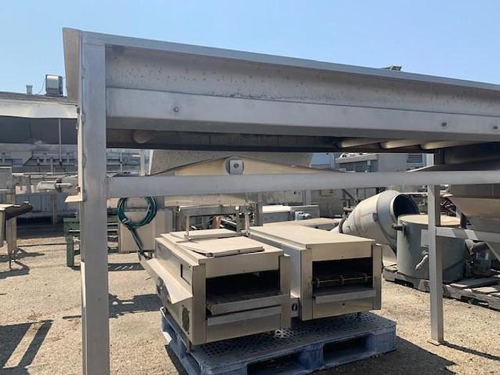 Used 24" Wide x 8' Long Inspection Conveyor