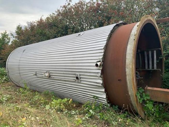 Used 50 m3 iron tank insulated