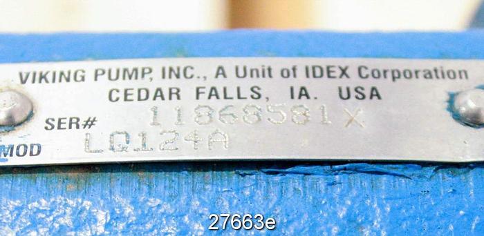 Used Viking LQ124A Pump, Iron #27663