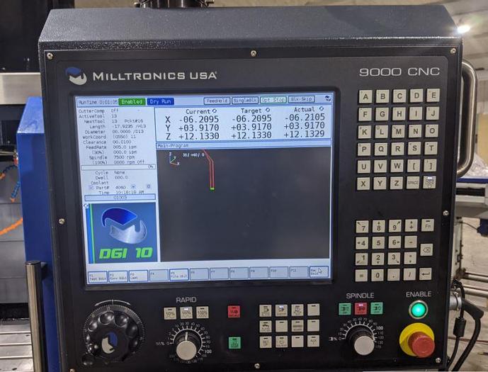 Used 2019 Milltronics VM3018