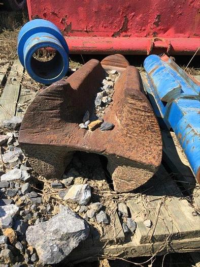 Used 12" Chisel Bit 2-1/4" x 3-1/4" Thread