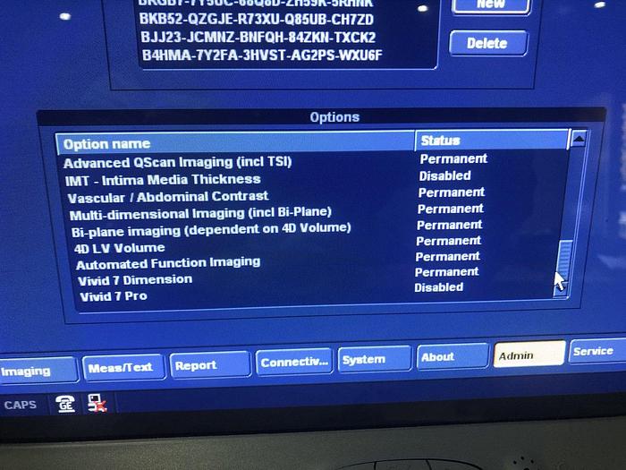 Gebraucht GE Vivid 7 Ultraschallgerät mit 3 Sonden