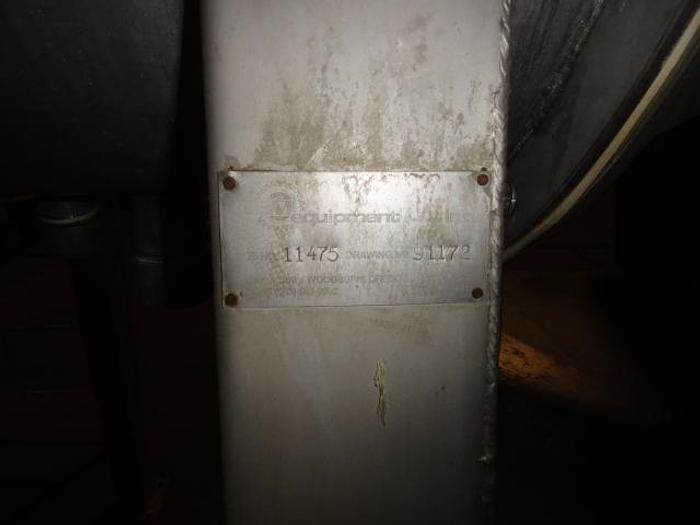 Used GEM Thermascrew Blancher; 24"Diameter x 20' Long