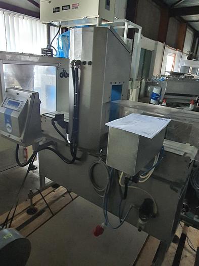 Gebraucht Bandkkontrollwaage mit aufbegautem Metalldetektor LOMA IQ Systems, ca. 300 x 150 mm Durchgang