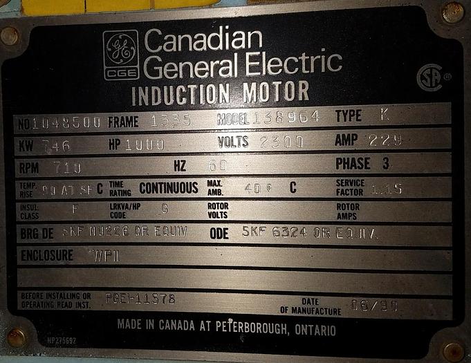 Used Canadian GE 138964