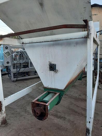 Used Hopper, Dump, 60 CF, 2 CY, C/st, Auger Discharge #S744874