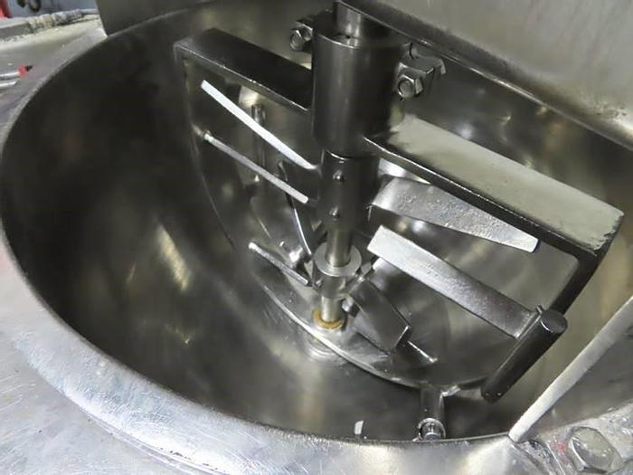 Refurbished 20 GALLON GROEN  KETTLE WITH DOUBLE MOTION AGITATION - S/S - 25 PSI JACKET