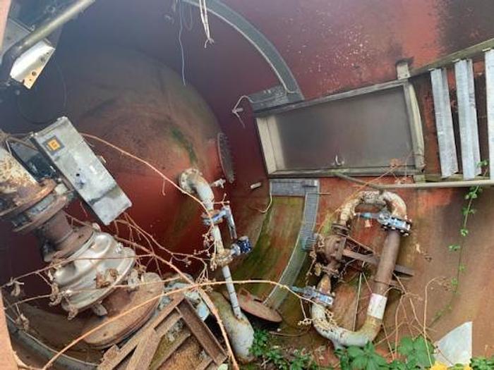 Used 50 m3 iron tank insulated