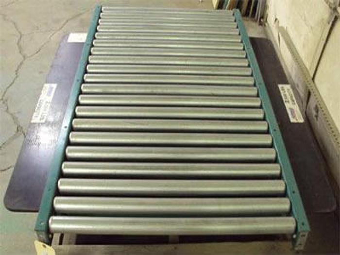 Used Autoquip Manual Turntable w/ ACS Conveyor