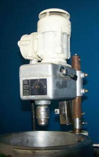 Used Tank, 5 Gallon, S/st, Jkt, Agit, 230v, 2-speed mixer #C734594