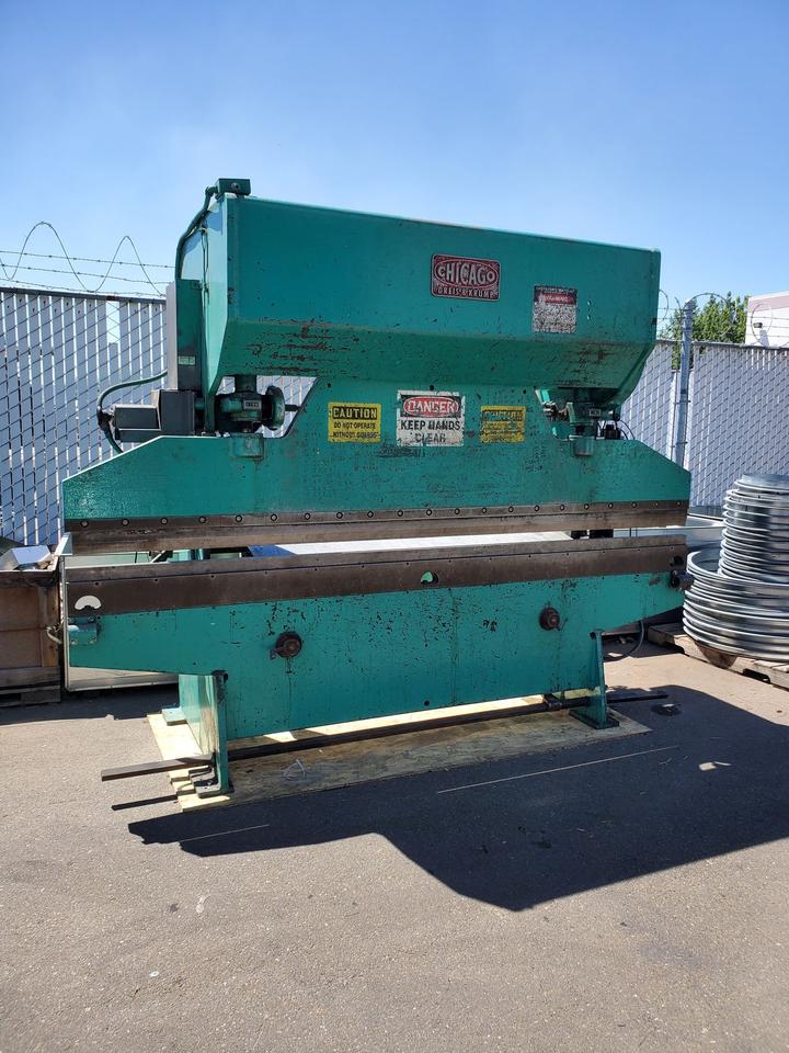 Used 55 TON X 10'6" DREIS & KRUMP CHICAGO 68-B MECHANICAL PRESS BRAKE Our Stock # 5652