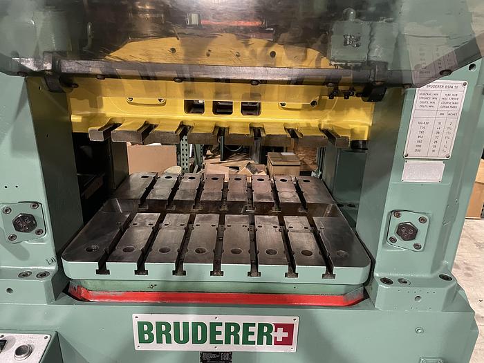 Used 1981 BRUDERER BSTA-50