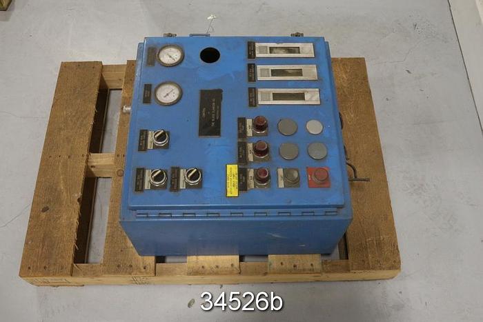 Used Black Clawson HDC High Density Cleaner Control Panel #34526