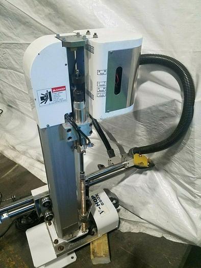 Used Yushin V-HOP 550X High Speed Robot Sprue Picker Pick & Place Gate Remover