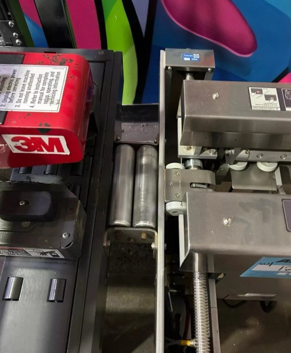 Used 3M-Matic 8000A Top&Bot Case Sealer w/ BEL 505G4 Semi-Automatic Case Erector 2018