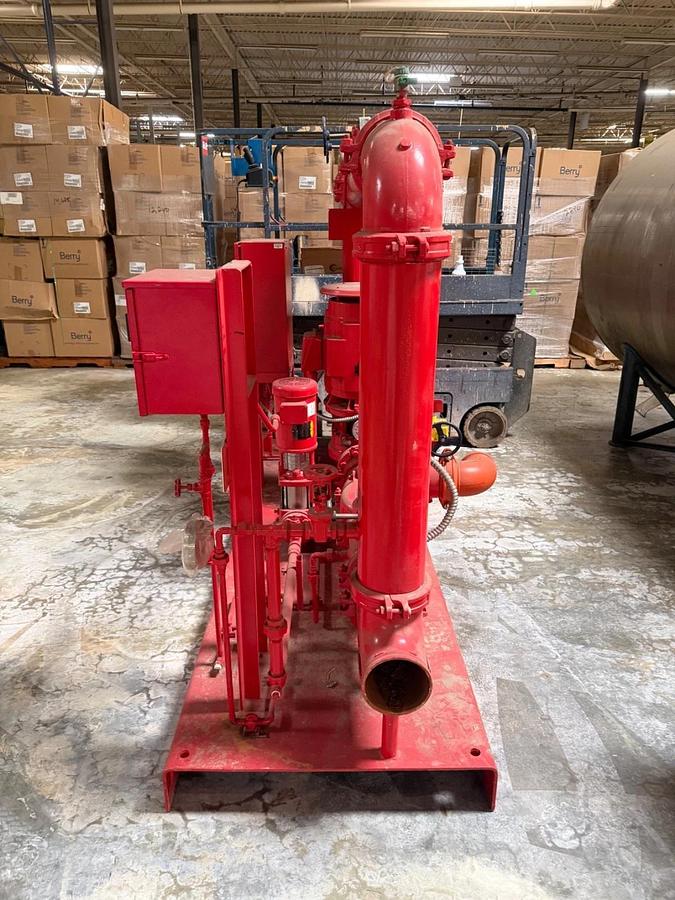 Geo-Systems USA Fire Pump Package Industrial Fire Protection System Skid