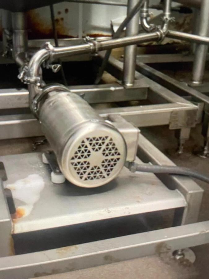 Used JBT CAT MEPSCO Brine Mix / Chill system 200/300 Gallon 2 tank setup Stainless