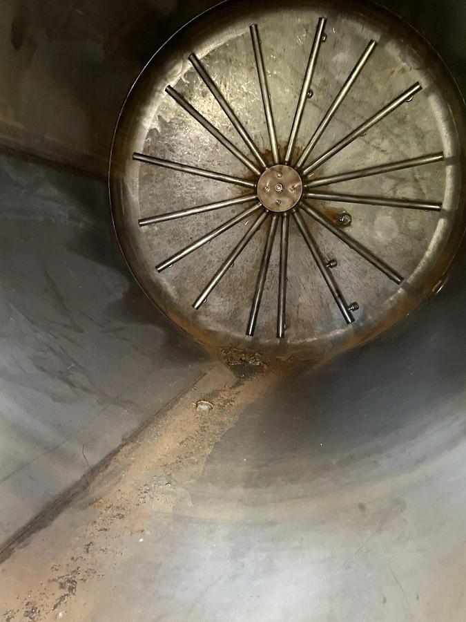 Used 2000 Gallon Stainless Steel Tank  By JV Northwest Dome Top Dish Bott