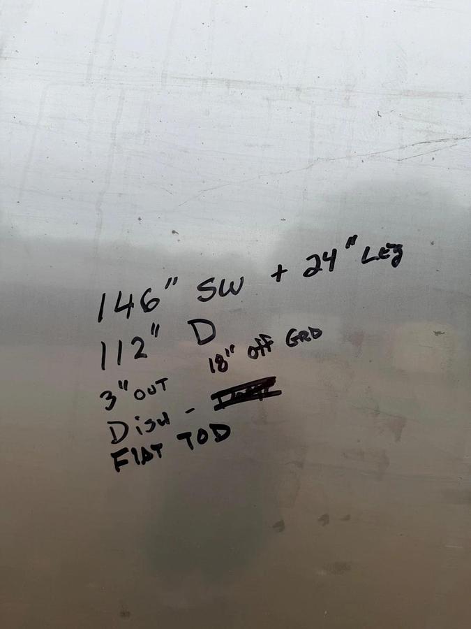 Used 6500 Gallon 304 Stainless Steel Storage / Holding Tanks Food Grade – 2 Available