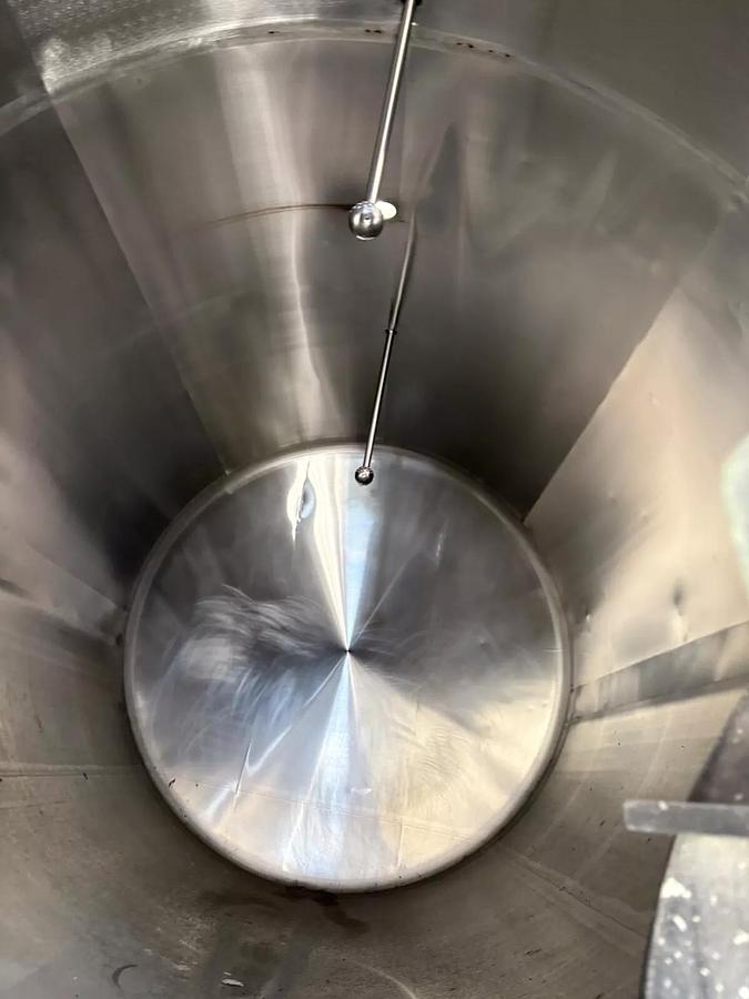 Used 10,000 Gallon Stainless Steel Jacketed Food Grade Tank
