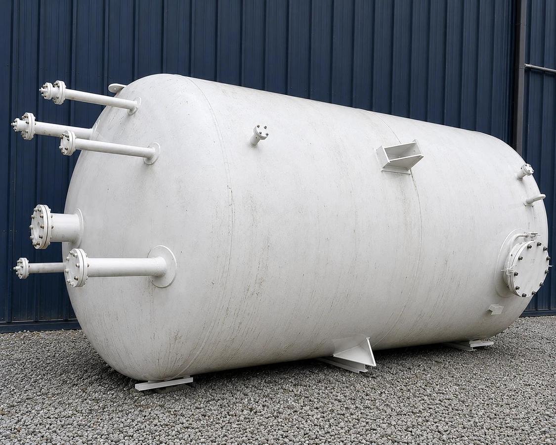 16,000 Gallon Vertical Pressure Tank Full Vacuum 114 PSI Never Used Mfg By Arrow