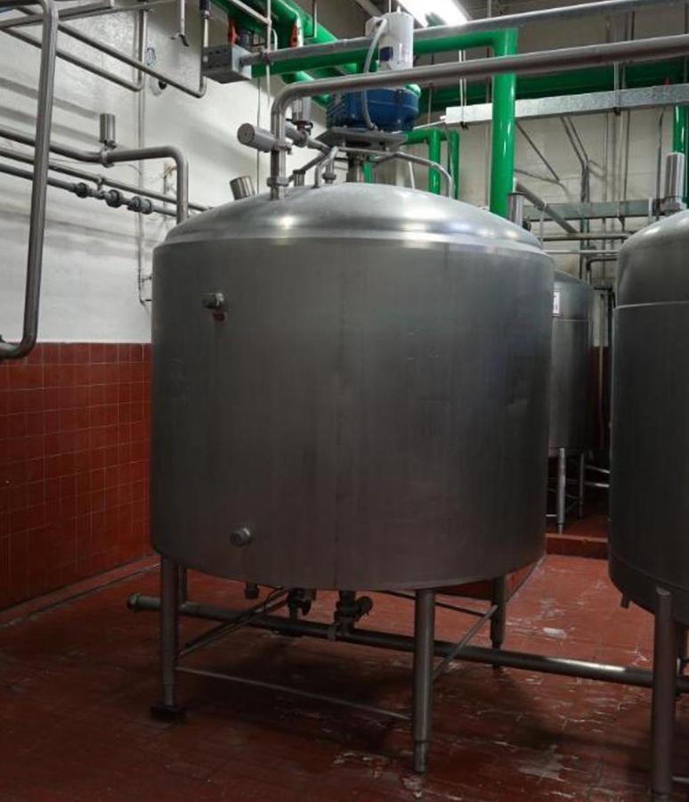 Used 1000 Gallon Stainless Steel Jacketed Processor