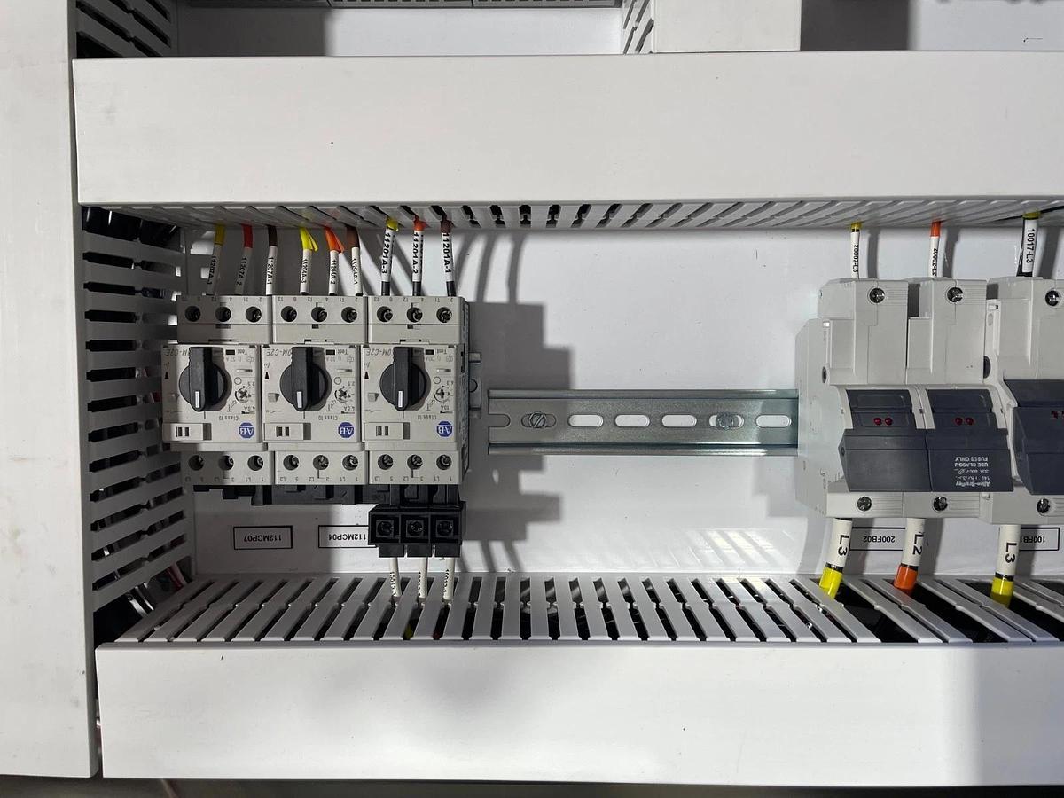 Used NEW Allen Bradley ControlLogix PLC PowerFlex 525 Stainless Hoffman Control Panel