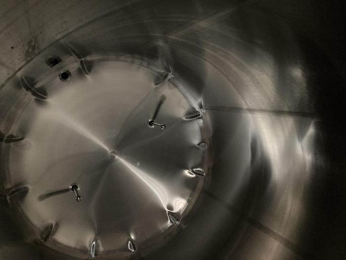 Used 5000 Gallon Walker Stainless Steel Jacketed Vertical Tank Food Grade Tank2003 Walker Mfg