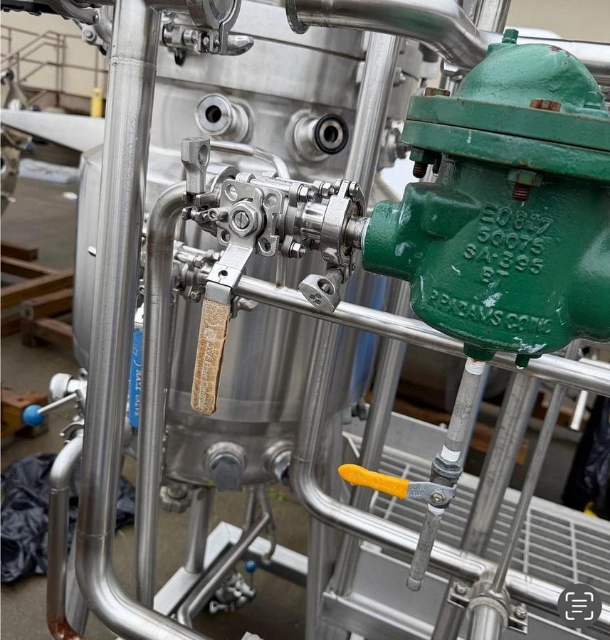 Used Pharmaceutical Biotech Processing Skid Abel & Lee Industries for Batch Processin