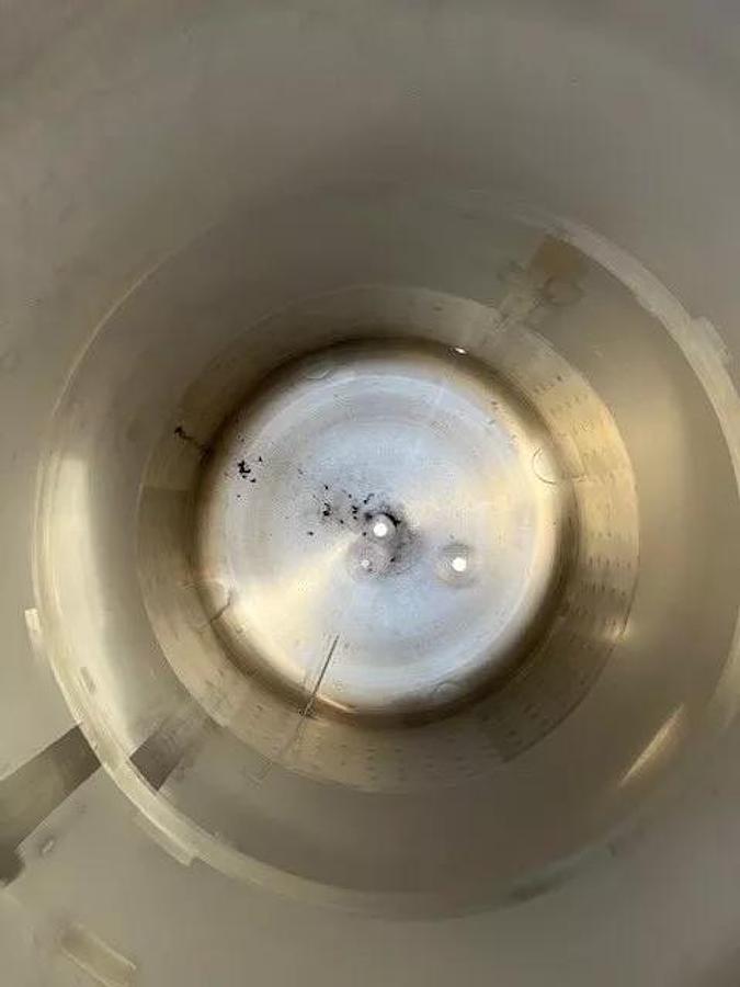 Used 1000 Gallon 4000 L 304 Stainless Steel Jacketed , Vacuum rated Tank Dish / Dome