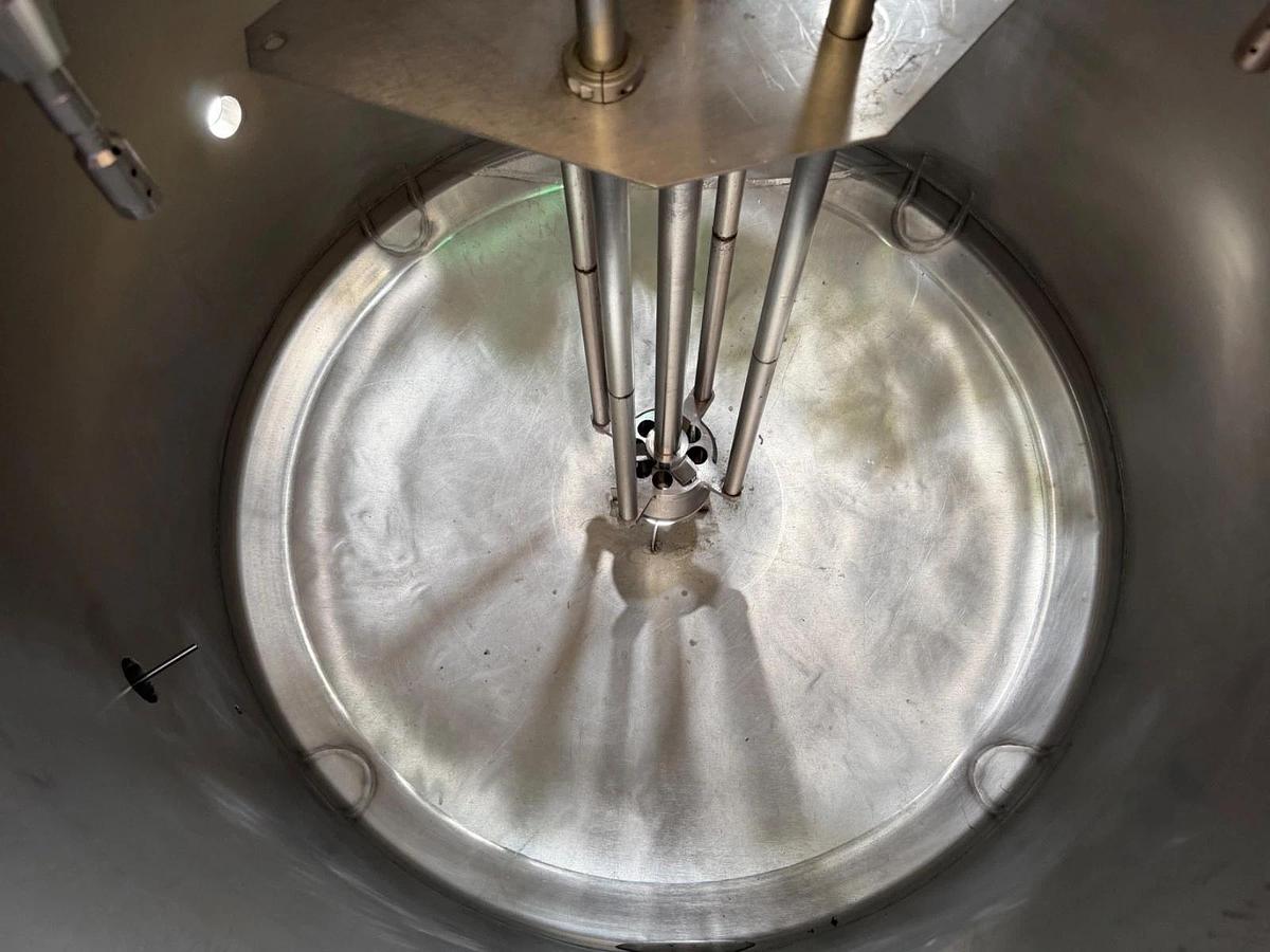 Used 500 Gallon ARDE Barinco Stainless High Shear Homogenizer Emulsifier Mixer 15HP