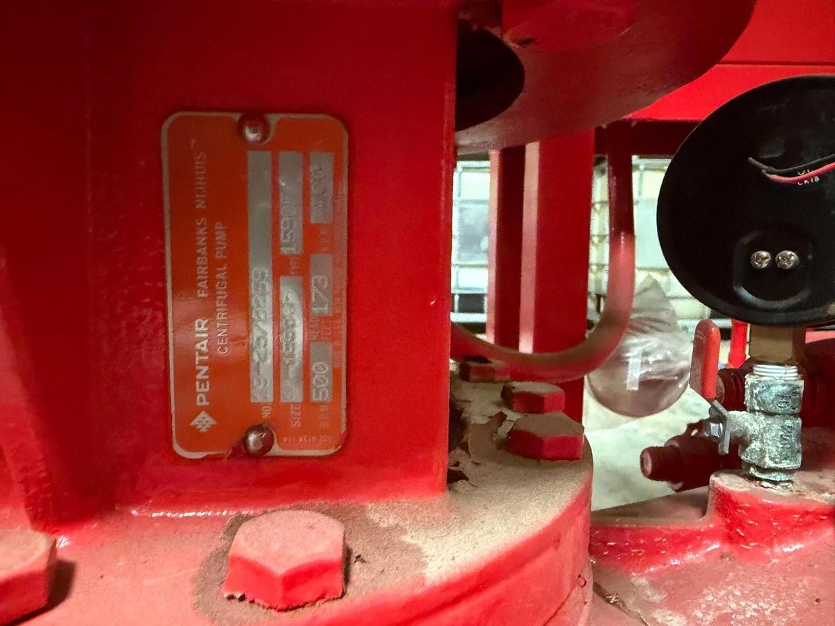 Geo-Systems USA Fire Pump Package Industrial Fire Protection System Skid