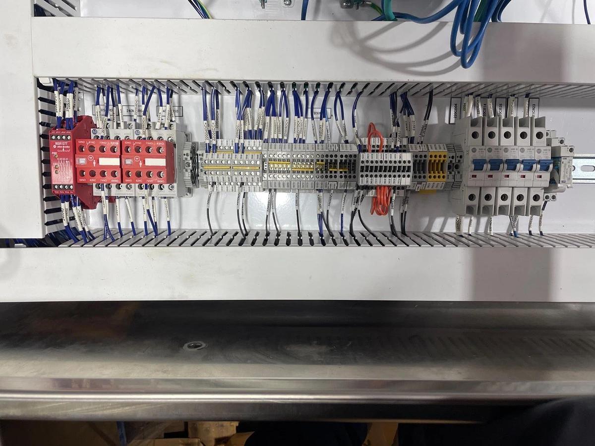 Used NEW Allen Bradley ControlLogix PLC PowerFlex 525 Stainless Hoffman Control Panel