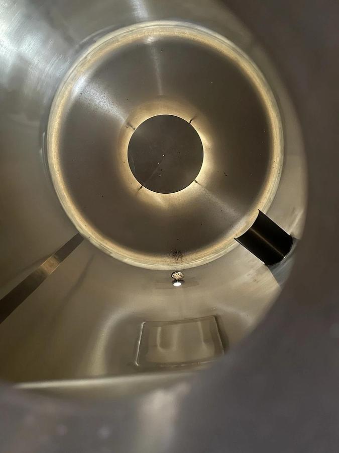 Used 500 Gallon Stainless Steel Storage Tank Mfg By HARRY HOLLAND AND SON