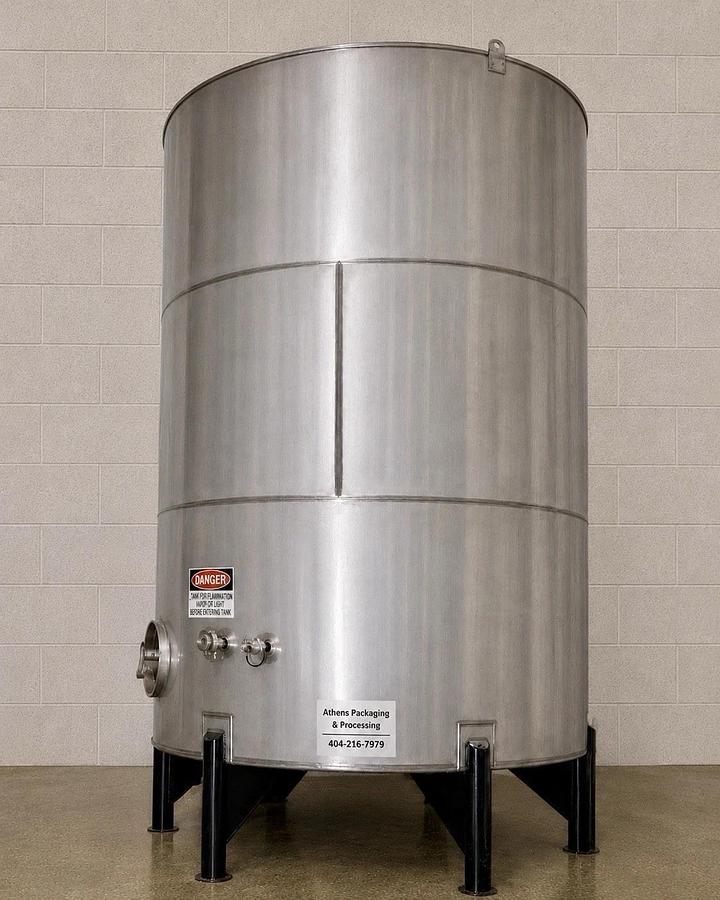 Used 6500 Gallon 304 Stainless Steel Storage / Holding Tanks Food Grade – 2 Available
