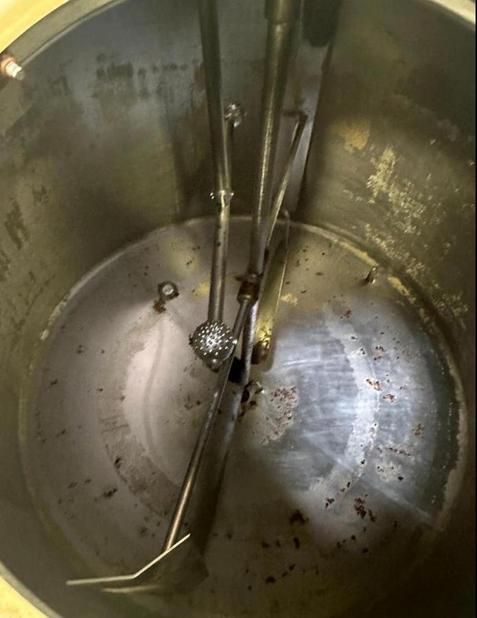 Used 1500 Gallon Stainless Steel Processor Tank with Agitation Food Grade