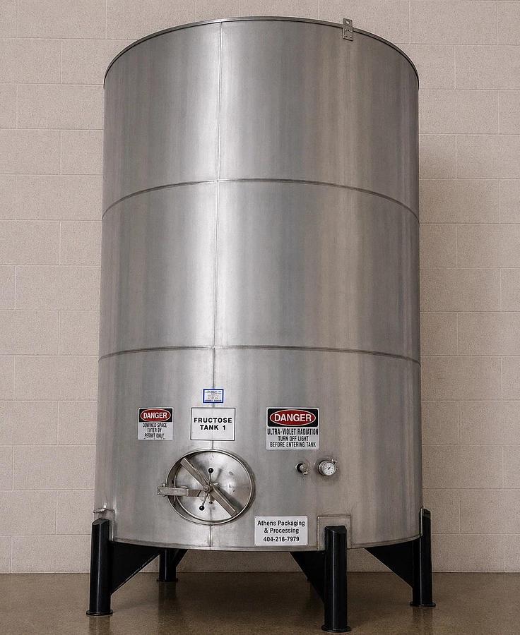 Used 6500 Gallon 304 Stainless Steel Storage / Holding Tanks Food Grade – 2 Available
